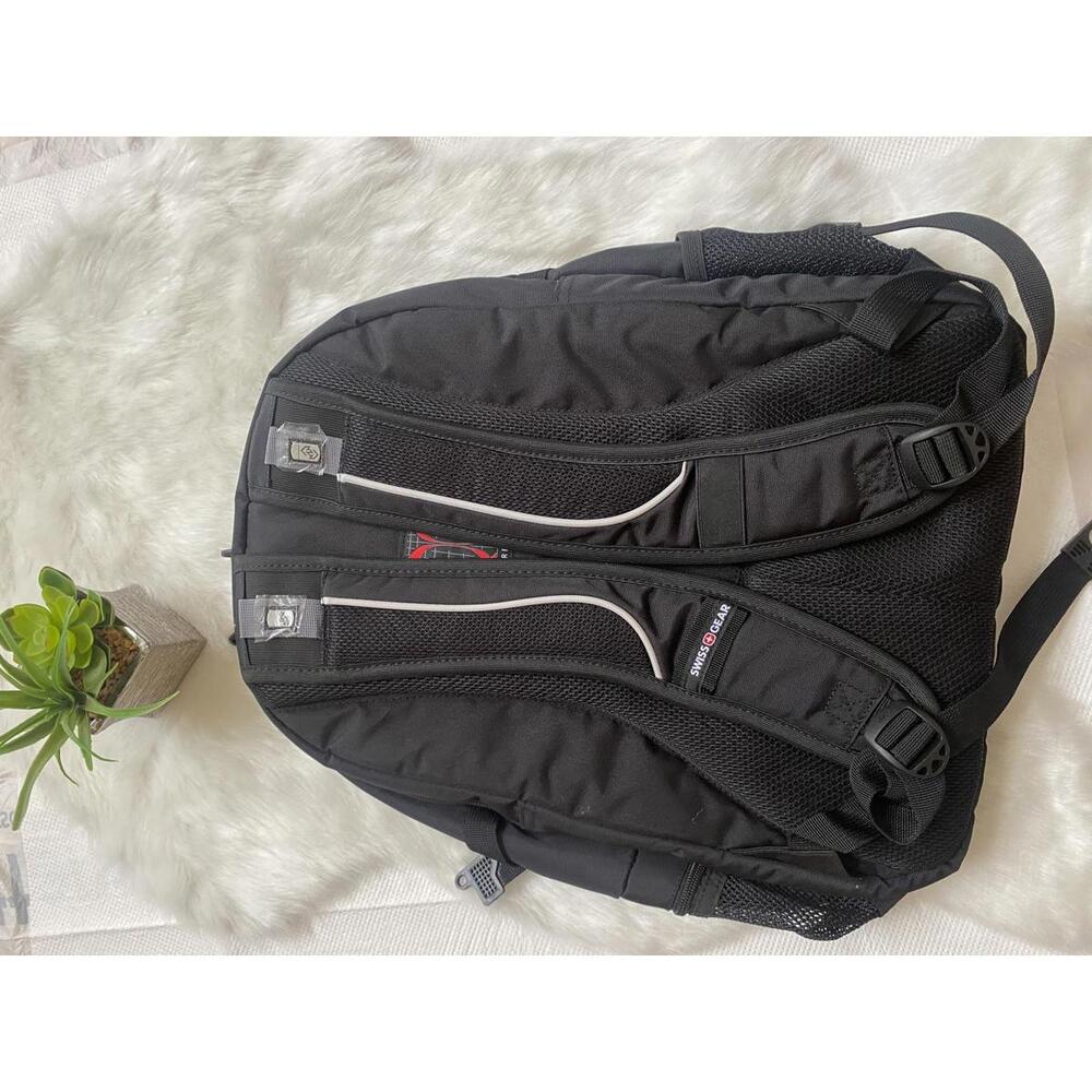 Swissgear Black Backpack With Multiple Compartmen… - image 2